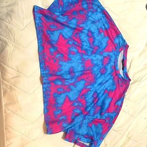 Shein oversized crop top